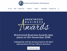 Tablet Screenshot of brentwoodchambers.co.uk